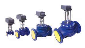 Регулирующий клапан с электроприводом