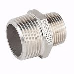 Ниппель переходной GENEBRE 0245 05 04, DN020 x DN015 (3/4″ x 1/2″), PN20, корпус — AISI316 (CF8M), НР-НР