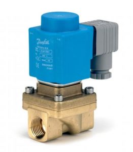 Клапан электромагнитный Danfoss EV250B с катушкой BB НЗ 50 Гц ду10 G 3/8″ 032U157131