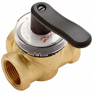 Смесительный клапан поворотный без электропривода Danfoss HRB 3 ду32 1 1/4″ kvs 16 065Z0408