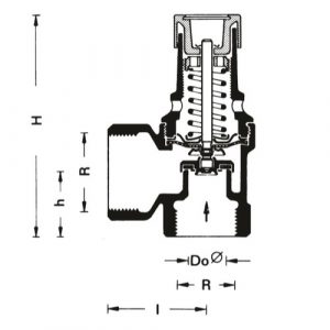 Клапан предохранительный Honeywell, 3.0 бар, 120 С, 1 1/4″