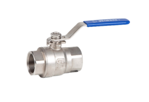 Кран шаровой полнопроходной GENEBRE 2014 09 DN050 PN63, CF8M / CF8M / PTFE + 15% GF, ВР/ВР, рукоятка-рычаг