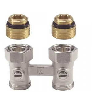 Клапан запорный Honeywell для компакт-радиаторов, DN15, G 3/4” — G 1/2”, Kvs 3.5, прямой