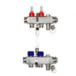 Комплект коллекторов Ридан SSM-2RF set с расходомерами и кронштейнами, 2 контура