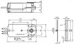 Привод воздушной заслонки Siemens GNA326.1E/12