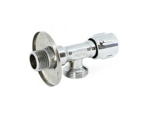 Вентиль Uni-fitt Н 1/2″ х 3/4″ для подключения стиральных / посудомоечных машин, рукоятка металл