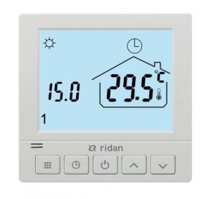 Ридан WT-R программируемый электронный комнатный термостат 230V, встраиваемый