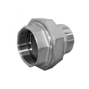 Американка нр/вр нержавеющая Newkey, AISI304 DN80 (3″), (CF8), PTFE, PN16