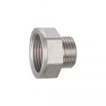 Футорка обратная нержавеющая Newkey, AISI304 DN50 x DN32 (2′ x 1_1/4″), (CF8), PN16