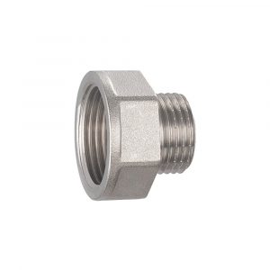 Футорка обратная нержавеющая Newkey, AISI304 DN25 x DN20 (1′ x 3/4″), (CF8), PN16