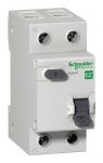 Дифавтомат Schneider Electric 2п (1P+N) C 10А 30мА тип AC 4.5кА EASY9 2мод. SchE EZ9D34610