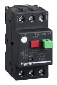 Силовой автомат для защиты двигателя Schneider Electric EasyPact TVS 10А 3P термомагнитный расцепитель