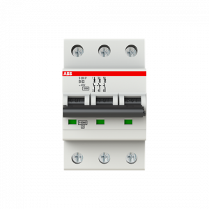 Автоматический выключатель 3-полюсный ABB S203P B63 25кА