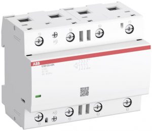 Контактор модульный ABB ESB100-40N-06 (100А АС-1 4НО) катушка 230В AC/DC