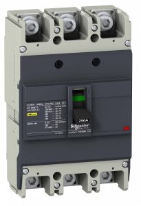 Выключатель автоматический трехполюсный Schneider Electric EZC250 36 KA/415В 2Т 200 A