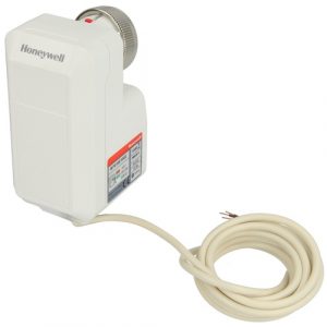 Привод для линейных клапанов, Honeywell 0/2…10V, 300N, 24Vac, 1.5м кабель