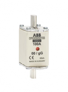 Предохранитель ABB OFAF2H250 250A тип gG размер2, до 500В, 1SCA022627R5890