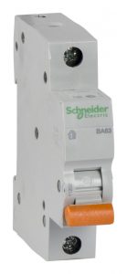 Автоматический выключатель модульный Schneider Electric 1п C 10А 4.5кА BA63