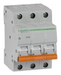 Автоматический выключатель Schneider Electric Домовой 3-полюсный 16А 4.5кА