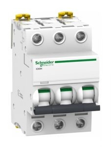 Автоматический выключатель Schneider Electric iC60N 3-полюсный 6А D