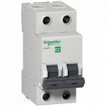 Автоматический выключатель Schneider Electric EASY 9 2-полюсный 10А 6kА