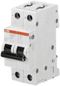 Автоматический выключатель ABB 2-х полюсный 4А 10кА DC (хар-ка C) S202M C4UC