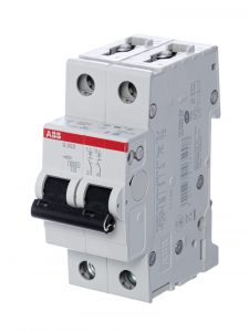 Автоматический выключатель ABB 2-полюсный 80А 6кА (хар-ка C) S202 C80