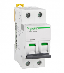 Автоматический выключатель Schneider Electric iC65N 2P 25А 6кА (хар-ка B)