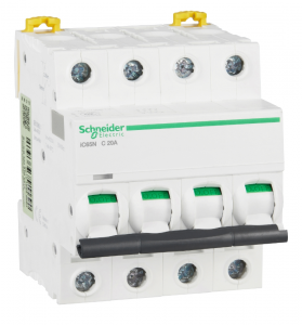 Автоматический выключатель Schneider Electric iC65N 4P 20А 6кА (хар-ка C)