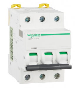 Автоматический выключатель Schneider Electric iC65N 3P 20А 6кА (хар-ка D)