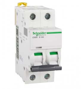 Автоматический выключатель Schneider Electric iC65N 2P 10А 6кА (хар-ка B)