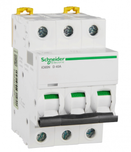 Автоматический выключатель Schneider Electric iC65N 3P 40А 6кА (хар-ка D)