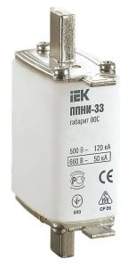 IEK DPP11-100 Вставка плавкая ППНИ-33 100А габарит 00С