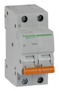 Автоматический выключатель Schneider Electric Домовой ВА63 1P+N 10А C 4.5кА