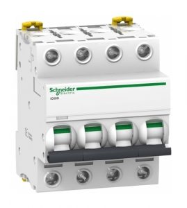 Автоматический выключатель Schneider Electric Acti9 iC60N 4P 20А D 6кА