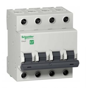 Дифавтомат Schneider Electric Easy9 4P 10А С 4.5кА