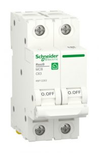 Выключатель автоматический дифференциального тока Schneider Electric RESI9 2P C 63А 6кА