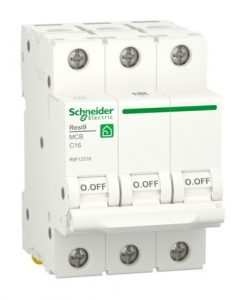 Выключатель автоматический дифференциального тока Schneider Electric RESI9 3P C 16А 6кА