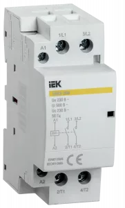 Контактор IEK модульный КМ63-20М AC