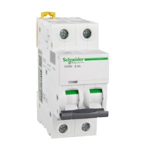 Автоматический выключатель Schneider Electric Acti9 iC65N 2P 6А B 6кА