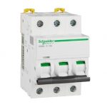 Автоматический выключатель Schneider Electric Acti9 iC65N 3P 10А D 6кА