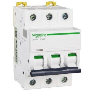 Автоматический выключатель Schneider Electric iC65N 3P 25А 6кА (хар-ка B)