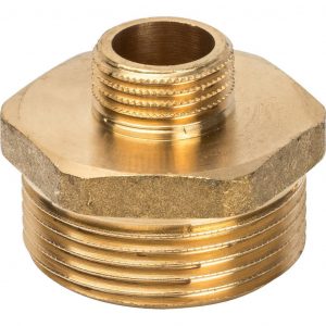 Ниппель Stout НН переходной никелированный 1 1/4″х1/2″