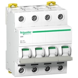 Выключатель нагрузки Schneider Electric Acti9 4-полюсный 100А