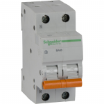 Выключатель автоматический модульный Schneider Electric Домовой 2п (1P+N) C 25А 4.5кА