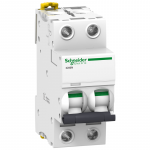 Выключатель автоматический модульный Schneider Electric Acti9 2п C 2А 6кА iC60N