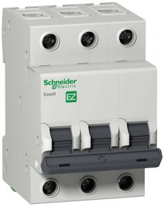 Автоматический выключатель 3-полюсный Schneider Electric Easy9 25А 6кА B