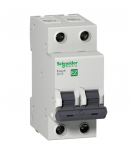 Автоматический выключатель Schneider Electric EASY 9 2-полюсный 63А 6kА хар-ка C