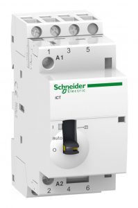 Модульный контактор Schneider Electric Acti 9 с ручным управлением iCT25A 3Н