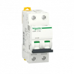 Автоматический выключатель Schneider Electric Acti9 2-полюсный 10А 10кА хар-ка С iC60H 2P